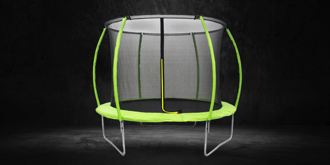 LEGONI trampolin Space 366 cm zeleni