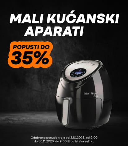 Mali kućanski aparati, popusti do 35%