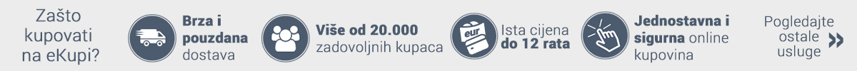 Zašto kupiti na ekupi. Prednosti kupnje. Cijena, dostava, jednostavnost.
